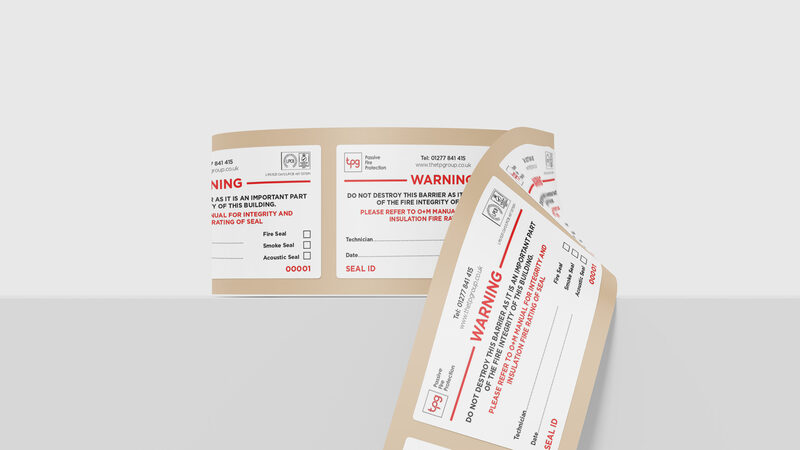 Regulation Fire Door Inspection Stickers