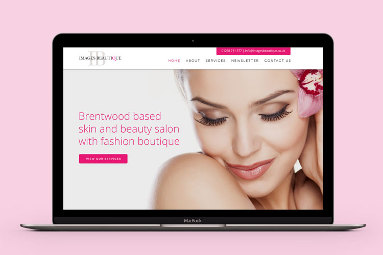 Beauty Website Design Essex