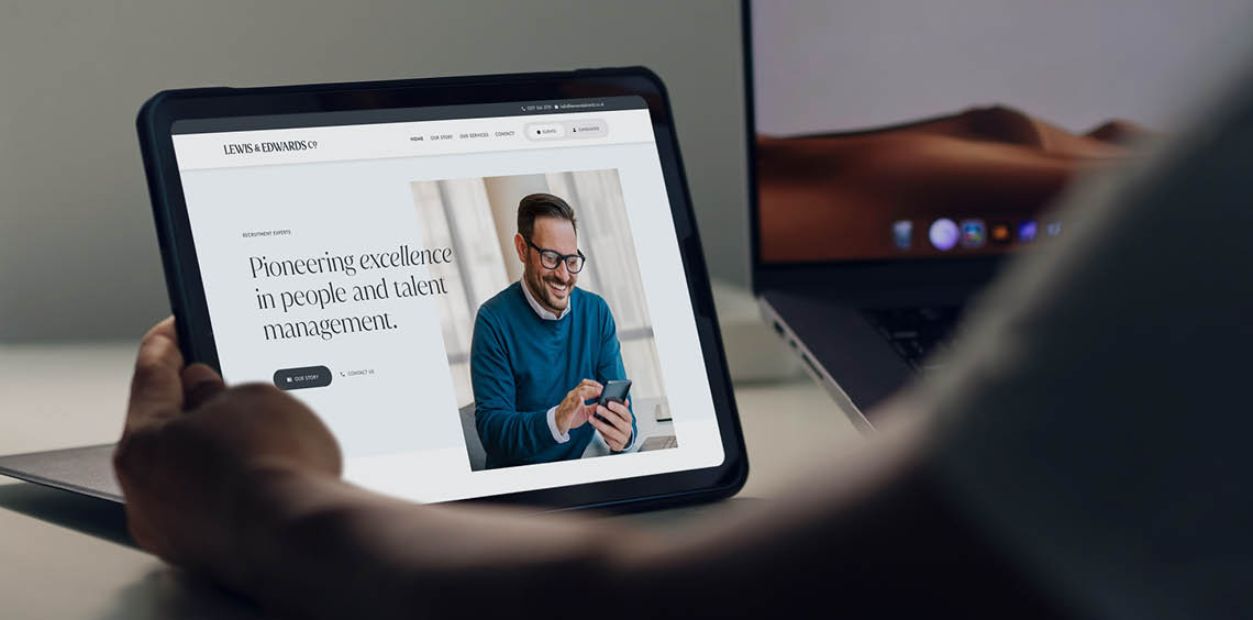 Lewis and Edwards - Recruitment - Website Design