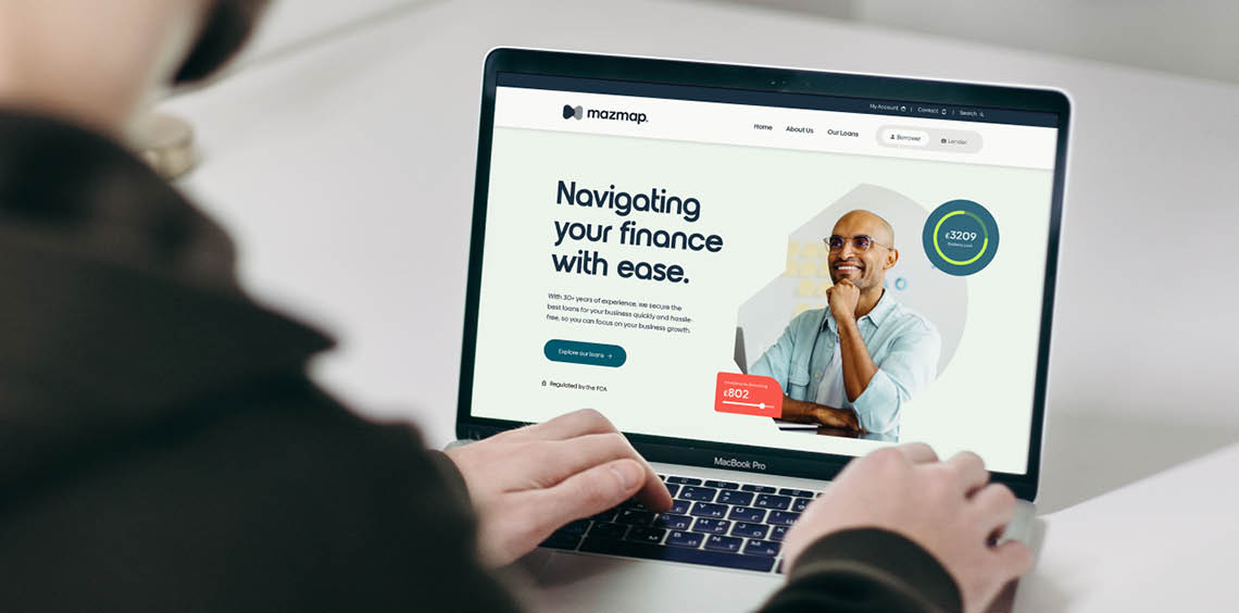 Mazmap - Finance Company - Website Design